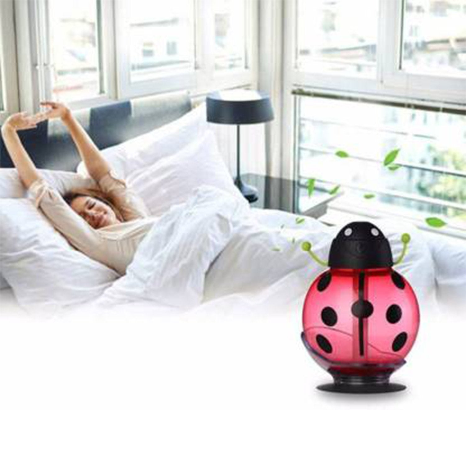 0371 Cute Beatles LED Light Humidifier Air Diffuser Purifier Atomizer Essential oil diffuser difusor de aroma mist maker fogger Gift - SkyShopy 0371 Cute Beatles LED Light Humidifier Air Diffuser Purifier Atomizer Essential oil diffuser difusor de aroma mist maker fogger Gift - SkyShopy
